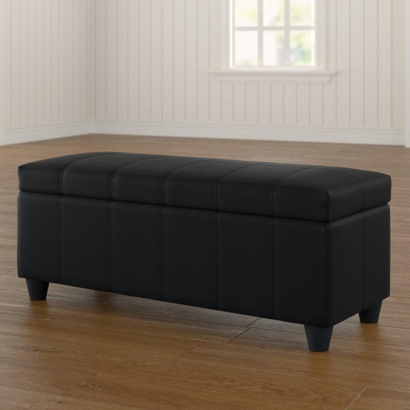 ModernMoments Schlafzimmerbank Riendeau mit Stauraum aus Kunstleder